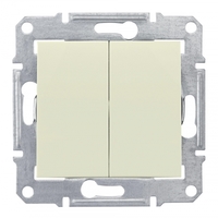 Выключатель 2-кл. СП Sedna 10А IP20 (сх. 5) 250В механизм беж. SchE SDN0300147 Schneider Electric