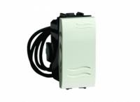 Выключатель 1-кл. 1мод. Brava 16А IP20 с подсветкой сл. кость DKC 75001SL (ДКС)