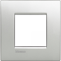 Панель лицевая LL 2мод. алюм. Leg BTC LNE4802TE Legrand