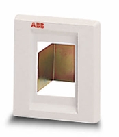 Панель лицевая 3 модуля без двери серая ABB 12363