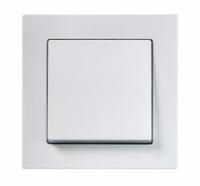 Выключатель одноклавишный ATLASDESIGN схема 1 10АХ в сборе жемчуг - ATN000412 Schneider Electric