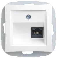 Механизм розетки комп. СП Дуэт RJ45 бел. SchE WDE000183 Schneider Electric
