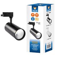 Корпус черный | UL-00005948 Volpe ULB-Q276 40W/3000К BLACK Светильник-прожектор LED трековый 3800 Лм 3000К Uniel
