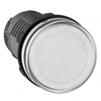Лампа сигнальная белая LED 220В DC - XA2EVMD1LC Schneider Electric