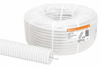 Труба гофрированная ПВХ d 20 с зондом (50 м) легкая, белая - SQ0401-0320 TDM ELECTRIC