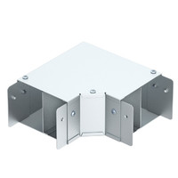 Угловая секция 90° 2-канальная с крышкой 150х75мм, FS (SA6390T-2EC) | 6082216 OBO Bettermann