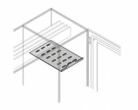 Перегородка горизонт. W=400мм D=700мм|1STQ008570A0000 | ABB