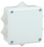 Коробка расп. КМ для о/п 100х100х45мм IP44 6 вв. белая IEK | UKO11-100-100-045-K01-44 (ИЭК)