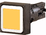 Кнопка , желтый цвет, с фиксацией, Q25DR-GE - 088404 EATON
