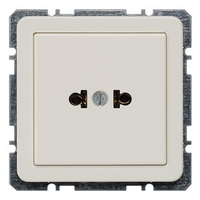 РОЗЕТКА SCHUKO US-STANDARD С73 15А 125В DELTA PROFIL ТИТАНОВО-БЕЛЫЙ Siemens 5UB1311