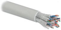 Кабель UUTP12W-C5-S24-IN-LSZH-GY (UTP12W-C5-SOLID-IN-LSZH) витая пара U/UTP кат.5 12 пар (4 пары (24 AWG)х3) ож (solid) кажд. 4х парник - LSZH обол.; нг(А)-HF (-20град.C +60град.C) сер. Hyperline 46950