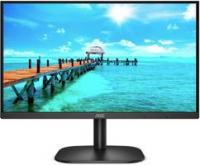 Монитор LCD 23.8дюйм [16:9] 1920х1080(FHD) VA nonGLARE 250cd/кв.м H178град/V178град 3000:1 20M:1 16.7M 4ms VGA DVI HDMI Tilt Speakers 3Y Black 24B2XDAM AOC