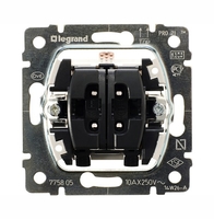 Механизм переключателя 2-кл. СП Galea Life 10А IP21 250В PRO21 сер. Leg 775805 Legrand
