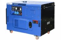 Генератор дизельный TSS SDG 10000EHS, мощность 10 кВт, 1 фазный, напряжение 230, электростартер, колеса, шумозащитный кожух, двигатель R2V870X ТСС 077005