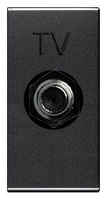 Розетка TV одиноч.,Zenit,антрацит | 2CLA215000N1801 ABB N2150 AN