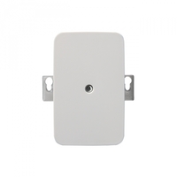 Накладка глухая винтовое крепление для 2Schuko Jussi бел. ABB 2538-100-214 2TKA000845G1