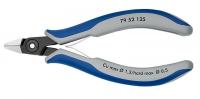 Прецизионные кусачки боковые для электроники вороненые 125 mm KN-7952125 KNIPEX