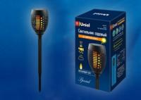 Светильник садовый USL-S-182/PM720 TORCH «эффект пламени» IP44 солнечная батарея Uniel UL-00003846