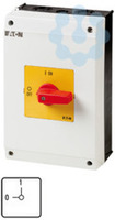 Выключатель в корпусе, 3P, 63A , красная ручка, P3-63/I4-RT - 207357 EATON
