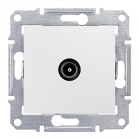 Коннектор TV Sedna проходн. бел. SchE SDN3201221 Schneider Electric