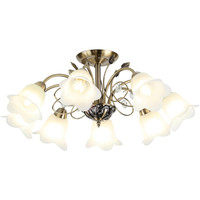 Люстра Giardino S8 AB 8xE14 40W | Б0038453 Rivoli 2031-308 ЭРА (Энергия света)