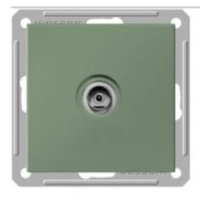 Розетка телевизионная оконечная TV СП W59 механизм шампань SchE RTS-151-4-86 Schneider Electric