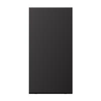 Накладка в цвет клавиш dark (лакированный алюминий) JUNG AL50NAD-L