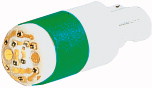 Светодиод WBLED-GN1212В W2х4.6d 45мА зел. EATON 055715