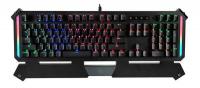 Клавиатура Bloody B875N PR механич. черн. USB for gamer LED подставка для запястий A4TECH 1204022