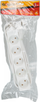 Удлинитель 5х3м без заземл. 6А IP20 71 553 NPE-S-05-300-X-2х0.75 Navigator 71553 19256