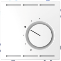Терморегулятор Merten D-Life PlusLink с центральной платой переключателем конт. 230В SD бел. лотос SchE MTN5762-6035 Schneider Electric