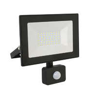 Прожектор светодиодный с датчиком LFL-5002S C02 50Вт 230В 6500К черн. Ultraflash 13331