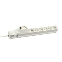 Блок розеток 6-м С ДИФ 19дюйм UTE 25А 30мА SchE NSYAPU19F6F Schneider Electric