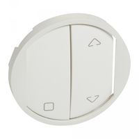 Клавиша управляющего устройства жалюзи MyHome Play Zigbee белая Legrand 068195