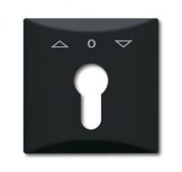 Накладка для выключателя жалюзи с замком (IP44) Allwetter 44 антрацит - 2CKA001710A1894 ABB 1710-0-1894
