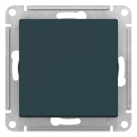 Выключатель 1-кл. СП AtlasDesign 10А IP20 (сх. 1) 10AX с самовозвратом механизм изумруд SchE ATN000815 Schneider Electric