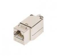 Модуль Keystone, Кат.6a, RJ45/8P8C, для FT-TOOL, экраннированный, металлик NIKOMAX/NIKOLAN ЭКО15893