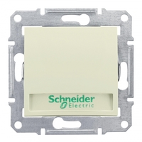 Кнопка выключателя СП Sedna с надп. подсвет. беж. SchE SDN1600347 Schneider Electric