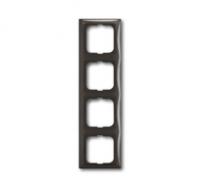 Рамка 4-м Basic 55 chateau-black ABB 2CKA001725A1509 1725-0-1509