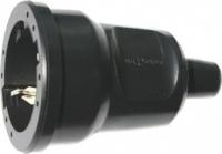 Розетка кабельная ПВХ 16A, 2P+E, 250V, (черный) | 1679000 ABL Sursum