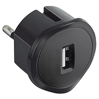 Устройство USB для зарядки 1.5А черн. Leg 050681 Legrand