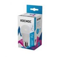 Лампа светодиодная LED 9Вт 220В Е27 D55х98 4500К белый 720 лм A55 Космос LkecLED9wA55E2745