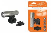 Фонарь велосипедный 1хLED 3хAAA 1, с креплениями, IP54 (CREE) | SQ0350-0027 TDM ELECTRIC