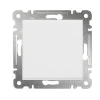 Механизм переключателя проходного 1-кл. СП Karea 10А IP20 бел. Makel 57001005
