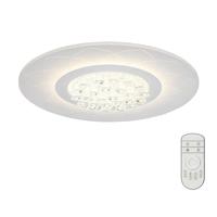 Светильник потолочныйLed DLC-N503 42W ACRYL/CLEAR Nimfea диммир. пульт ДУ (в/к) 3000К/4000К/6500К пластик. Fametto UL-00003929