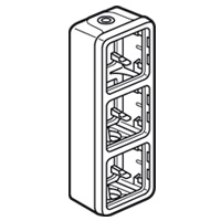 Коробка установочная ОП 3-м Plexo верт. сер. Leg 069679 Legrand