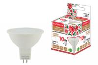 Лампа светодиодная MR16-10 Вт-230 В-3000 К–GU5,3 Народная | SQ0340-1609 TDM ELECTRIC