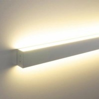 Светильник светодиодный накладной линейный двусторонний 103см 40W 4200К матовое серебро (100-100-40-103) | a040117 Elektrostandard Электростандарт