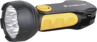 Фонарь LED 3816 (аккум. 220В черн./желт. 9 SLA пласт. склад. вилка коробка) Ultraflash 10794