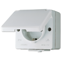 Розетка штепсельная SCHUKO накладная 16A 250V IP44 JUNG 620W